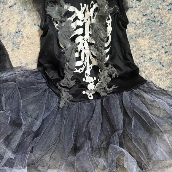 Halloween grim reaper costume kids size small 4-6 - Picture 2 of 4